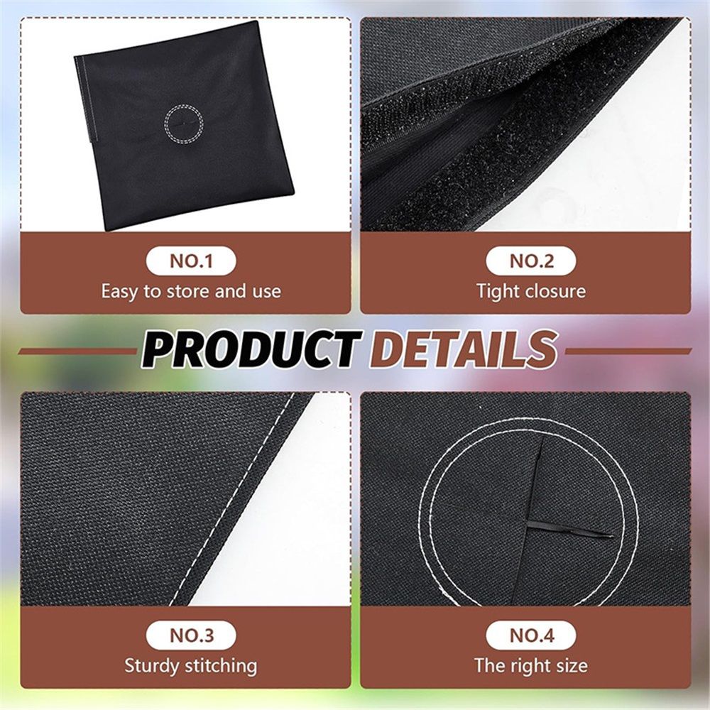 3 Pcs Flags Sand Bag Sandbag Weight for Feather Flag Christmas Tree Base Flag Weight for Indoor or Outdoor Business, Sand Not Included - Image 5