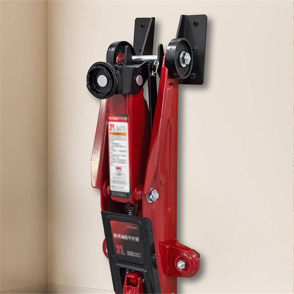 Jack Stand Wall Mount，Heavy-Duty Floor Jack Holder Hook,Stainless Steel Storage Rack Organizer for Hydraulic Floor Jack&Car Trailers,Max Load 660LB,Fits 2-3 Ton Jacks - Image 5