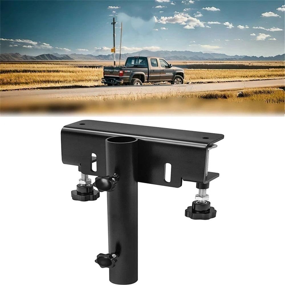 Truck Flag Pole Mount Kits, No Drilling Universal Truck Flagpole Holder fits Up to 1.2