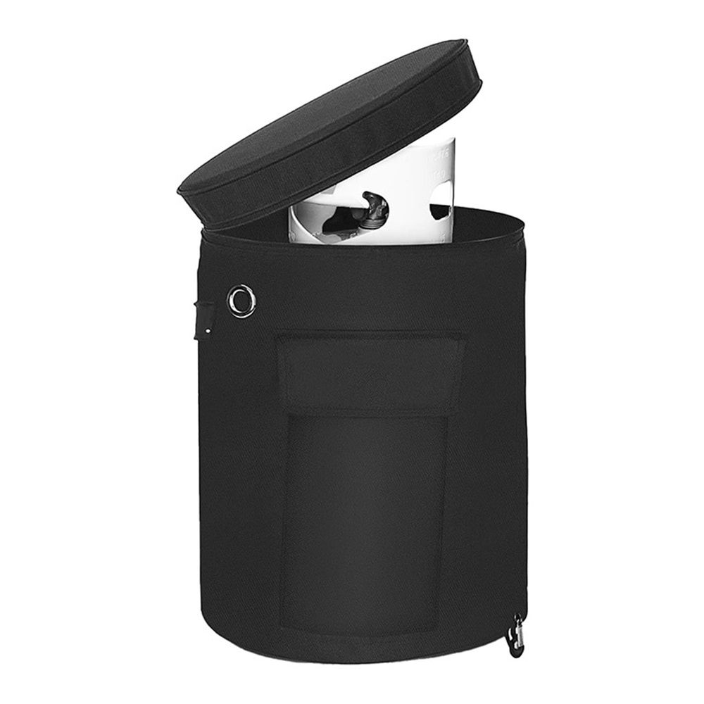 Propane Tank Cover, Fits Propane Cylinder,Propane Gas Tank Cover with Stable Tabletop Feature,UV and Weather Resistant,Ventilated, 600D Heavy Duty Oxford Cloth - Image 2