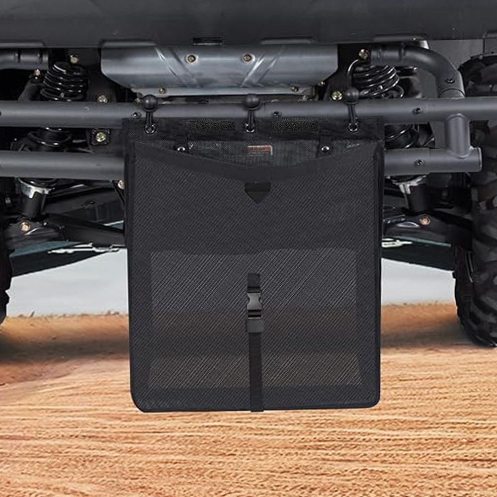 Universal Trash Sack Mesh for UTV ATV, PVC Mesh Trash Bag Universal Accessories Compatible with Golf Cart, Boat Off-Road-Work - Image 2