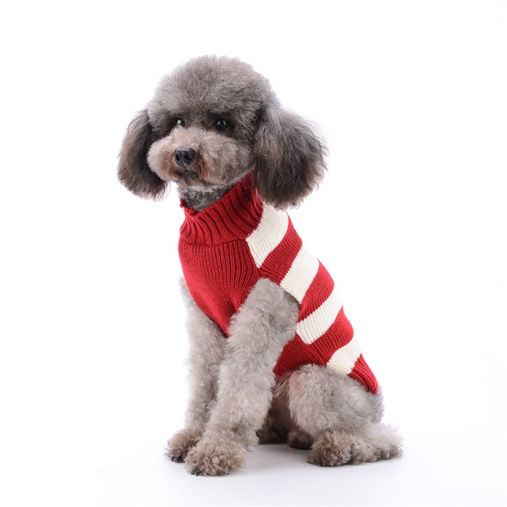Dog Sweater Christmas Pet Cat Winter Knitwear Warm Clothes XXL Dog Reindeer Sweaters Dog Sweaters New Year Christmas Pet Clothes for Small Dog - Image 4