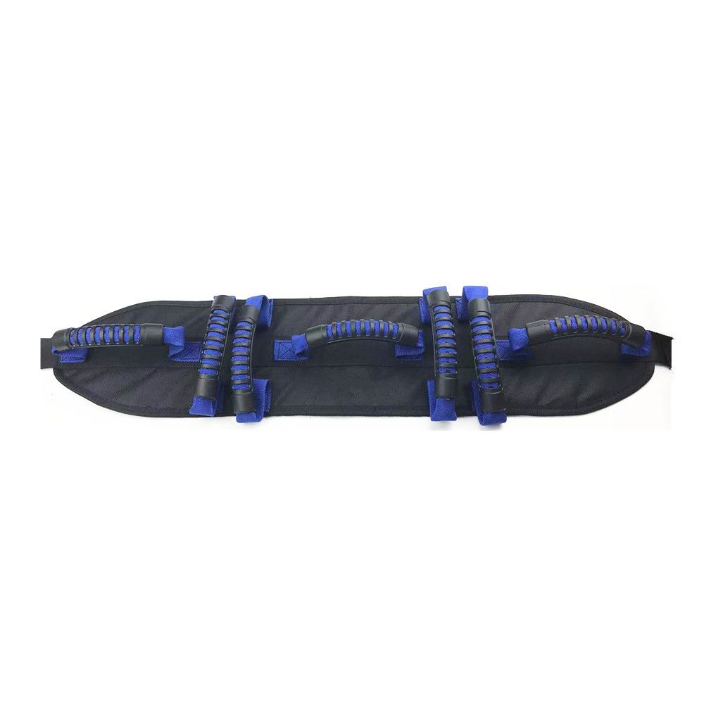 Gait Belt for Seniors with Handles, Gate Belts Medical for Elderly Physical Therapy Transfer Belt for Lifting Seniors,Patients,Disabled(Blue) - Image 2