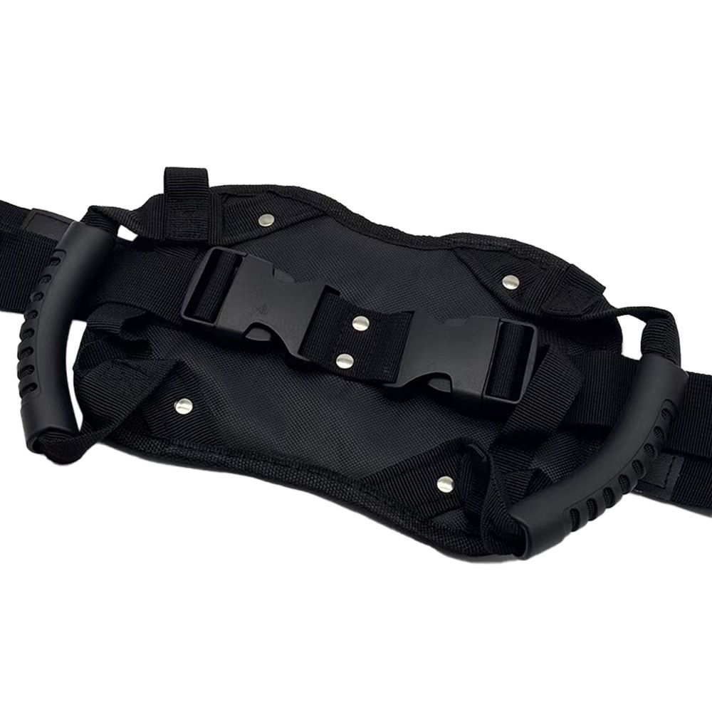 Passenger Safety Belt Passenger Grip Grab Handle Backseat Handle Kidney Belt Handles Safer way to Ride with Passenger for Motorcycle, Motocross, ATV, Scooter, Snowmobile, Jetski Type B - Image 3