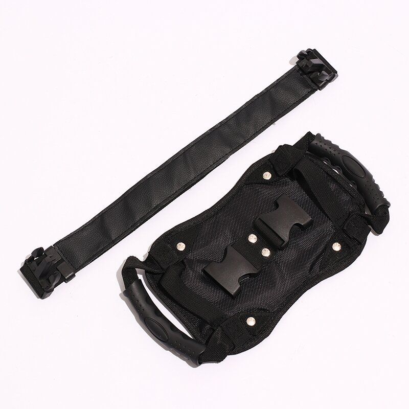 Passenger Safety Belt Passenger Grip Grab Handle Backseat Handle Kidney Belt Handles Safer way to Ride with Passenger for Motorcycle, Motocross, ATV, Scooter, Snowmobile, Jetski Type B - Image 4
