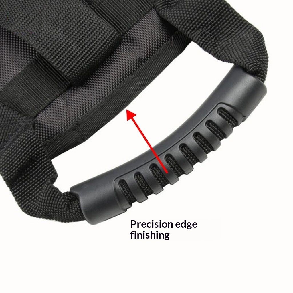 Passenger Safety Belt Passenger Grip Grab Handle Backseat Handle Kidney Belt Handles Safer way to Ride with Passenger for Motorcycle, Motocross, ATV, Scooter, Snowmobile, Jetski Type B - Image 5