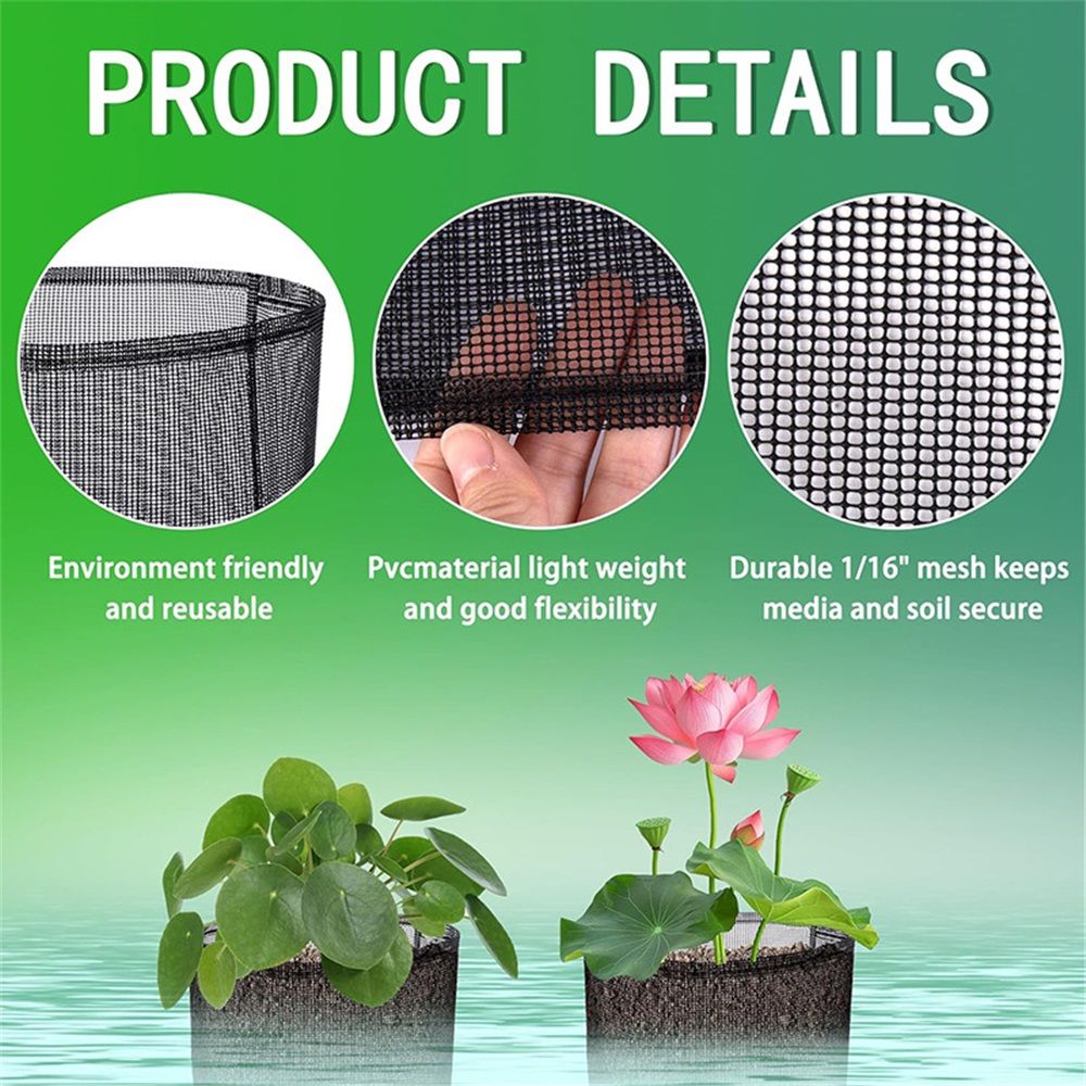 4 Pcs Aquatic Pond Planting Bags-7.1