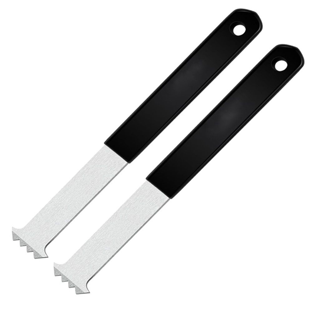 Paver Removal Tool, 2 Pcs Paver Puller Tool With Double Joint Scraper, Micro-Tooth Groove And Non-Slip Rubber Handle, Paver Extractor Tool For For Garden, Lawn, Patio, Brick, Block & Paver Replacement - Image 1
