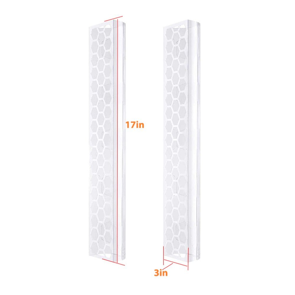 17 Inch 6 Pcs Plastic Moss Pole for Plants , 17*3'' Plant Poles for Climbing Plants, Plant Support for Indoor Plants Work with Sphagnum Moss - Image 3