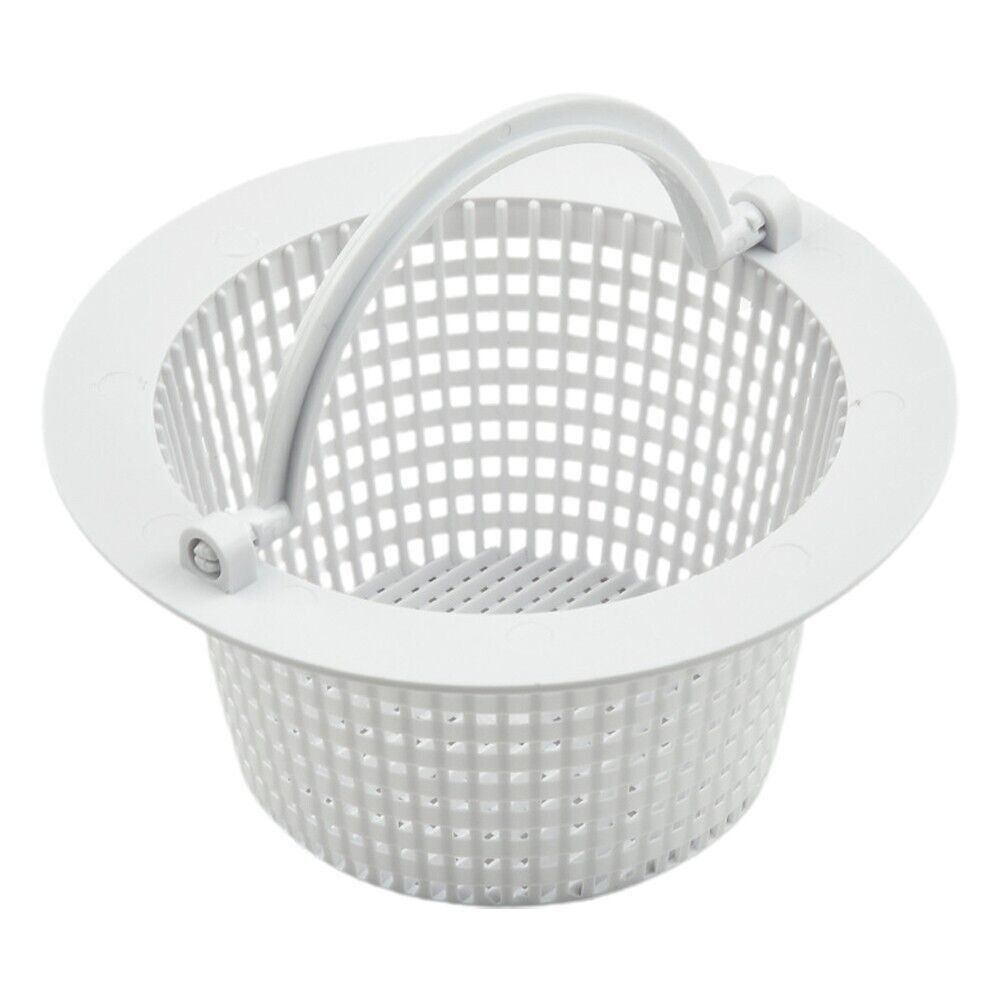 Pool Above Ground Swimming Pool Through-Wall Skimmer Basket with Handle (2 Pack) Replacement Strainer for Leaves and Debris - Not Compatible with inground Pools - Image 5
