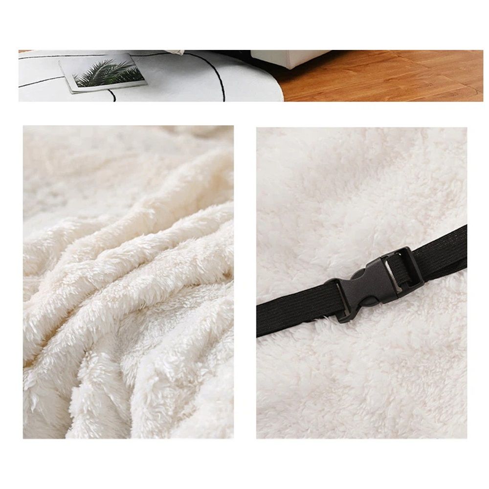 Recliner Cover for Lazy Boy Recliner Chair Covers,21.7Inches Washable Quilted Recliner Chair Covers ,White Furniture Protector for Pets/Kids - Image 4