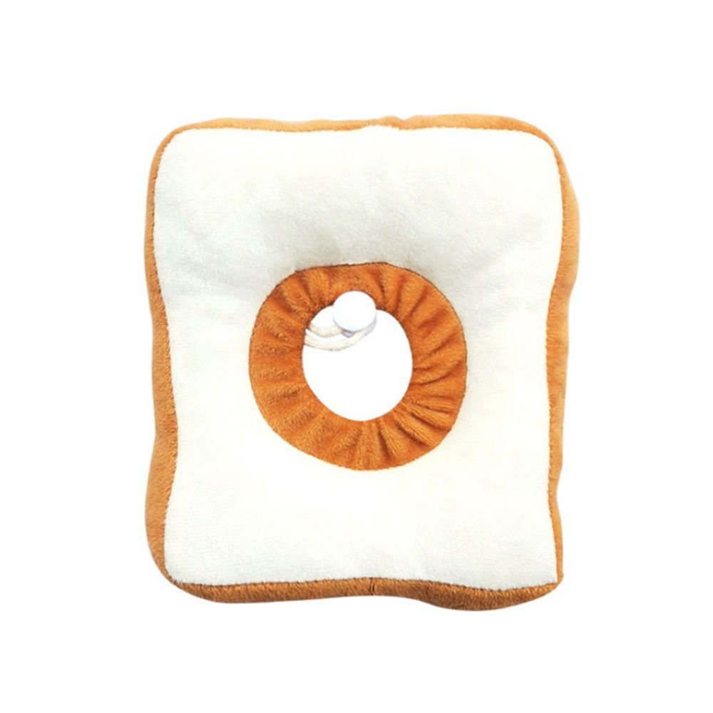 Dog cushion ring and neck cone heal faster, soft pet cat and dog donuts avoid scratches and touch stitching（M） - Image 1