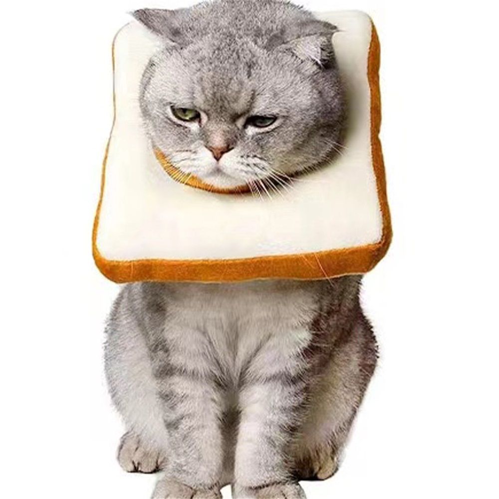 Dog cushion ring and neck cone heal faster, soft pet cat and dog donuts avoid scratches and touch stitching（M） - Image 3