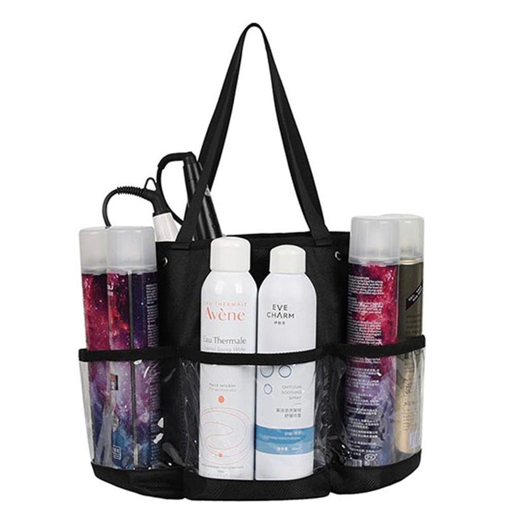 Hairstylist Travel Bag Set: Large Capacity, Heat Resistant, Professional Makeup & Waterproof Shower Bag, Waterproof Shower Toiletry Bag - Image 3