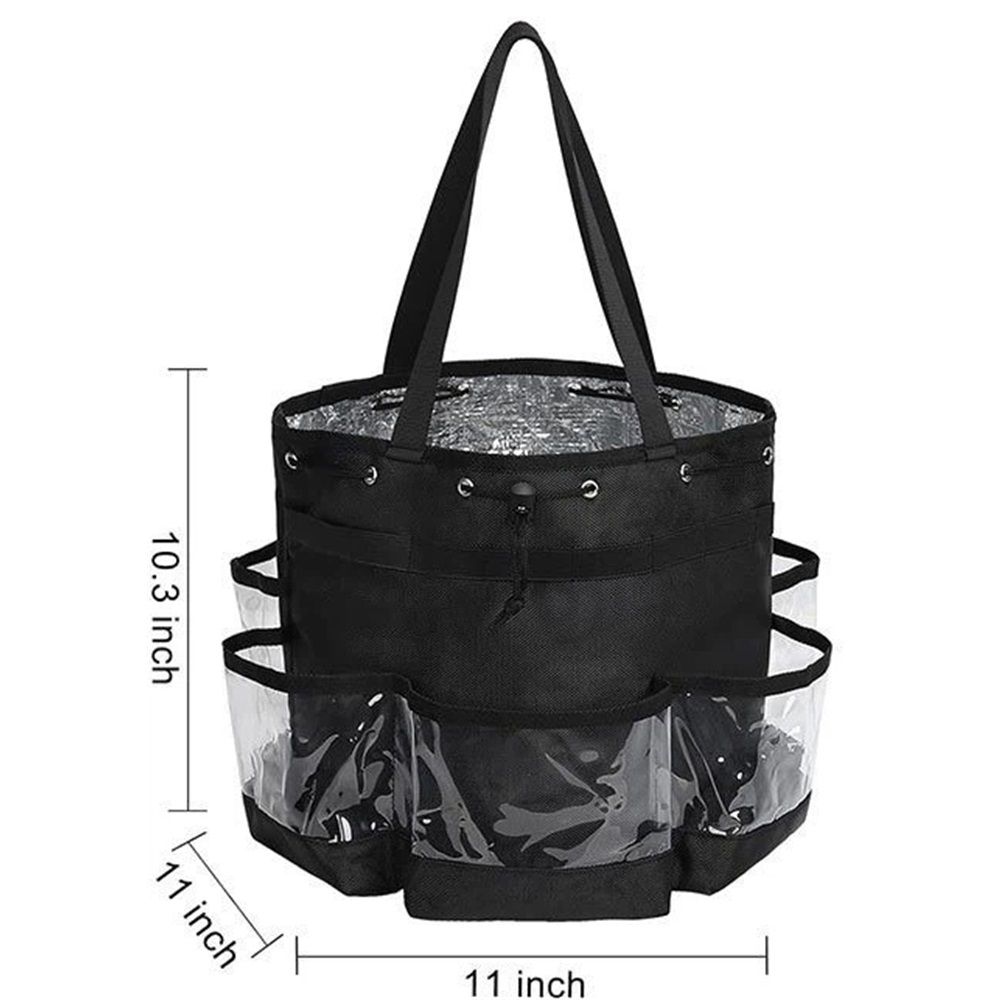 Hairstylist Travel Bag Set: Large Capacity, Heat Resistant, Professional Makeup & Waterproof Shower Bag, Waterproof Shower Toiletry Bag - Image 5