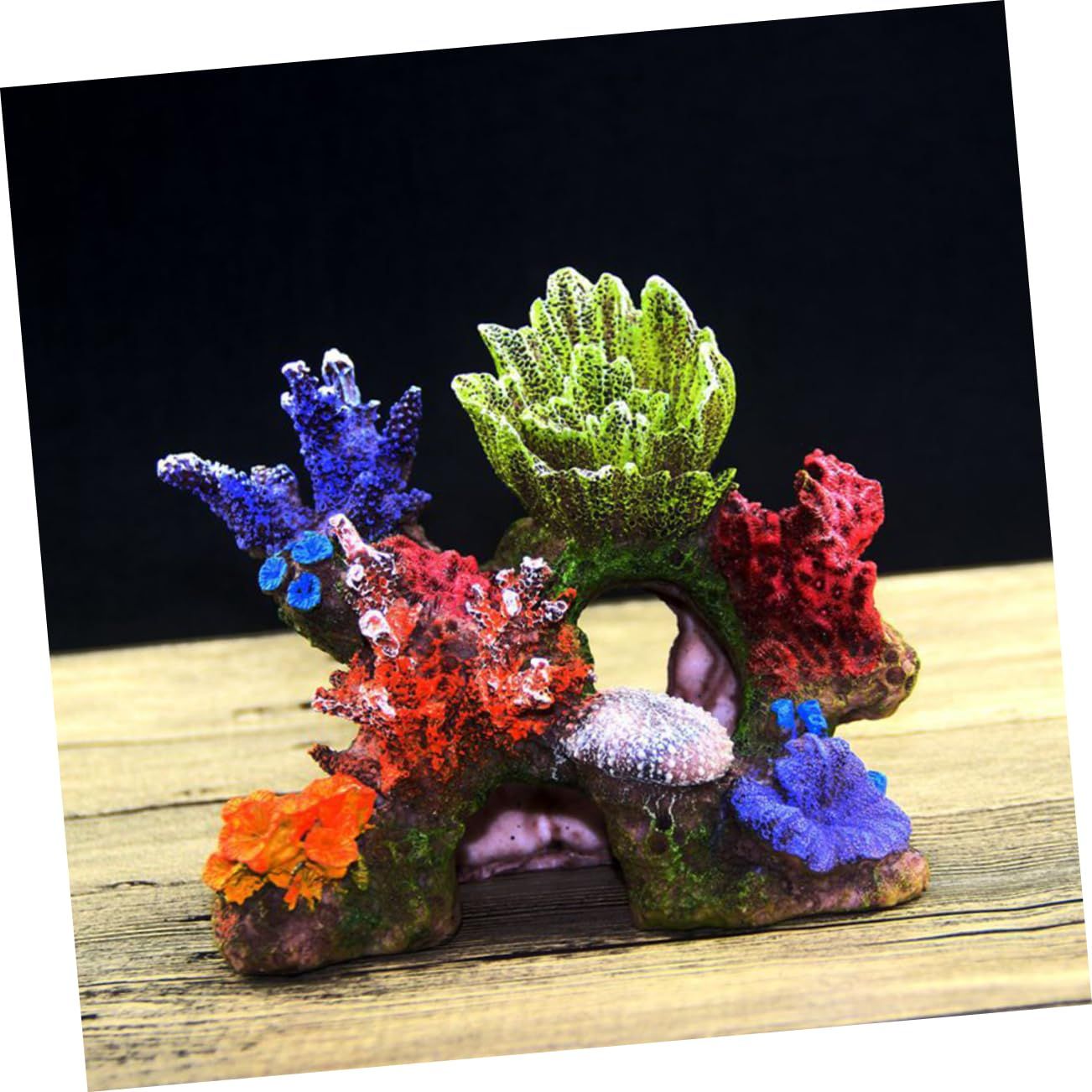 1pc Simulative Coral Reef Aquarium Decoration Fish Tank Ornament for Underwater Landscape and Design for Fish Shelter and Entertainment - Image 4