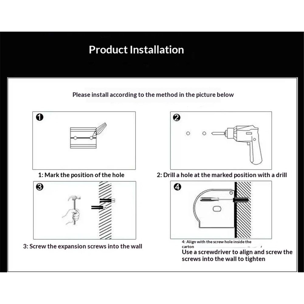Toilet Paper Holder, Stainless Steel Bathroom Tissue Roll Holder,Screw Wall Mount Tissue Holder for Bathroom Washroom,Modern Toilet Paper Holder Rustproof - Image 5