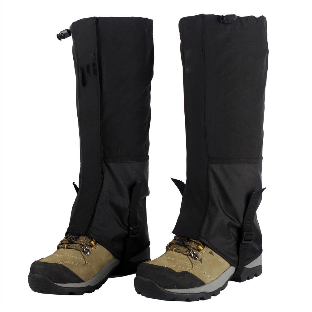 Waterproof Gators for Hiking Boots and Shoes Lightweight Adjustable Leg Gaiters for Men Women Gaiters for Hiking Snowshoeing（Only leg guards are available） - Image 1