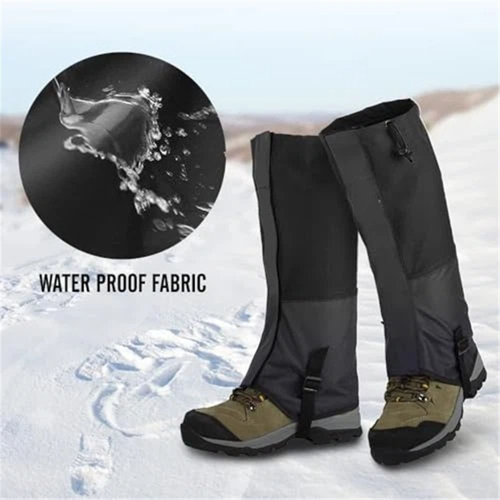 Waterproof Gators for Hiking Boots and Shoes Lightweight Adjustable Leg Gaiters for Men Women Gaiters for Hiking Snowshoeing（Only leg guards are available） - Image 3