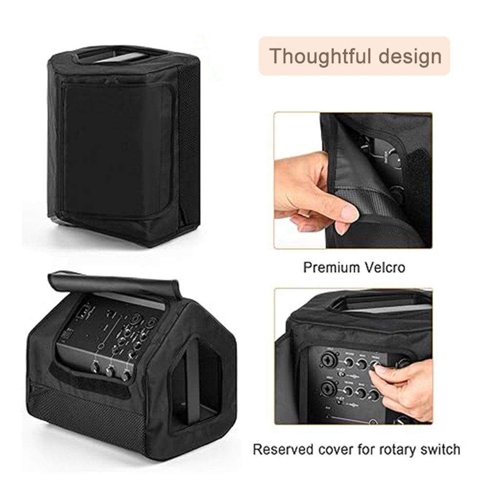 Case Cover - Mesh Cloth Dust Cover for Bluetooth Speaker, Dustproof Side Opening Mesh Protective Case Bag fits for Speaker (Only the cover of the speaker) - Image 3