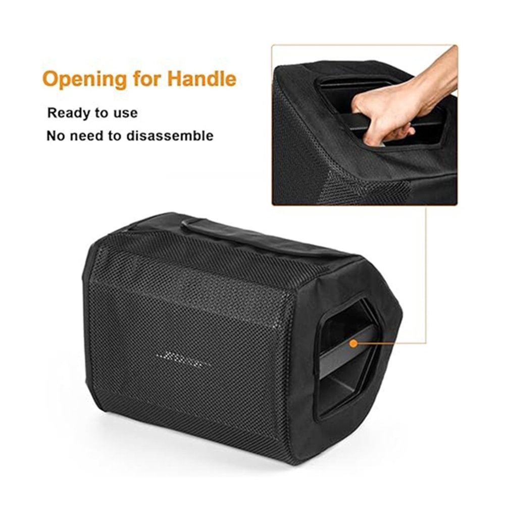 Case Cover - Mesh Cloth Dust Cover for Bluetooth Speaker, Dustproof Side Opening Mesh Protective Case Bag fits for Speaker (Only the cover of the speaker) - Image 4