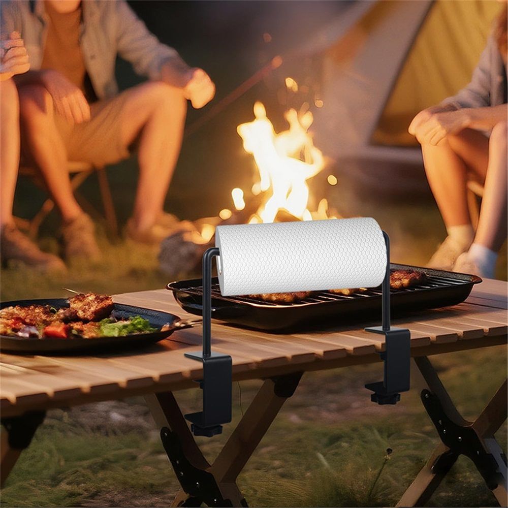 Craft Paper Roll Holder Tabletop Dispenser Suitable for Any Table from 0-1.8” and Roll of Paper Up to 7” Thick Dispenser Suitable for Painting or Craft Packaging - Image 5
