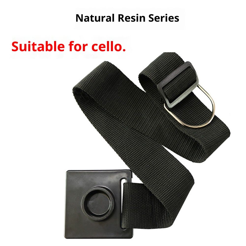 2 pack Endpin Anchor Non-slip Stopper Rest Holder Stand Antiskid Device Adjustable Strap with Thick Pad（black） - Image 4