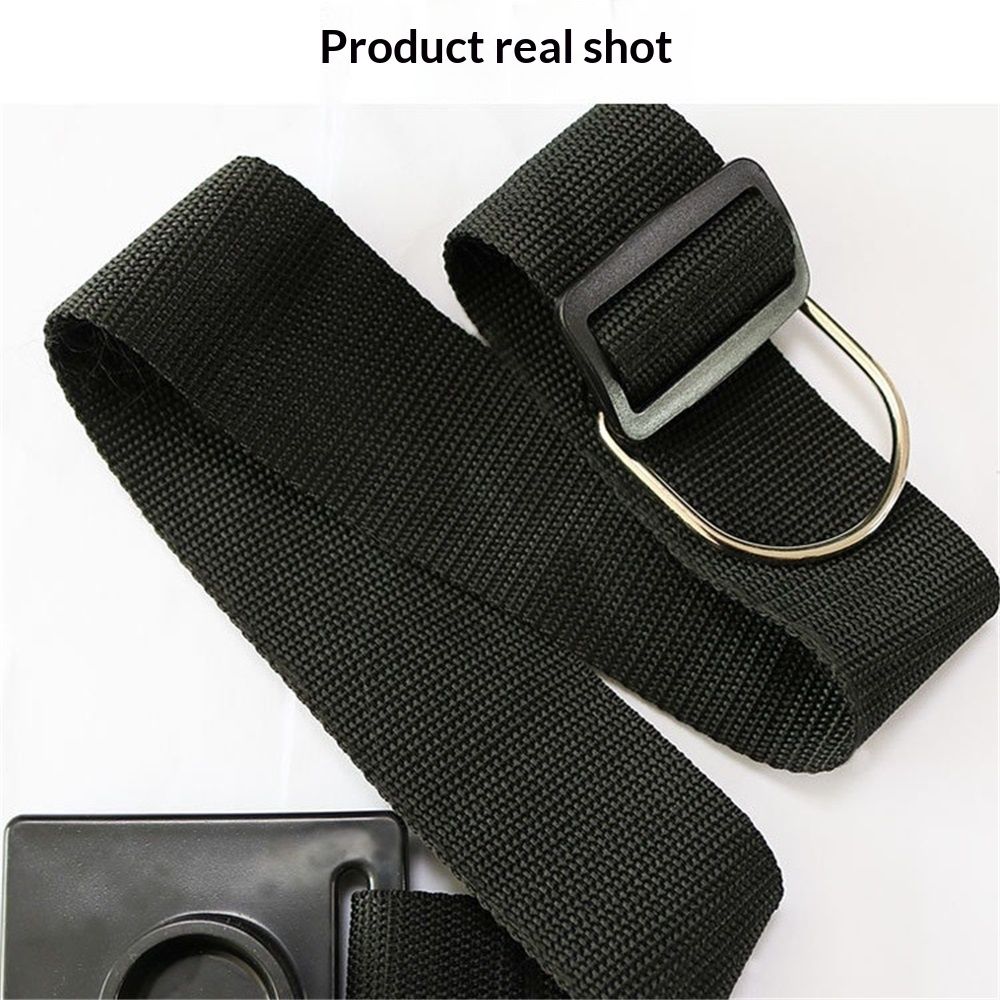 2 pack Endpin Anchor Non-slip Stopper Rest Holder Stand Antiskid Device Adjustable Strap with Thick Pad（black） - Image 5