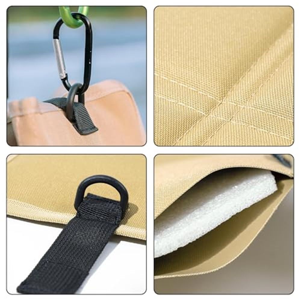 SEAT PAD, Sit Pads for Backpacking Dampproof Portable Folding Mat Sitting Pad Foldable Seat Cushion Camping Seat for Picnics, Camping, Hiking, Backpack, Mountaineering - Image 4