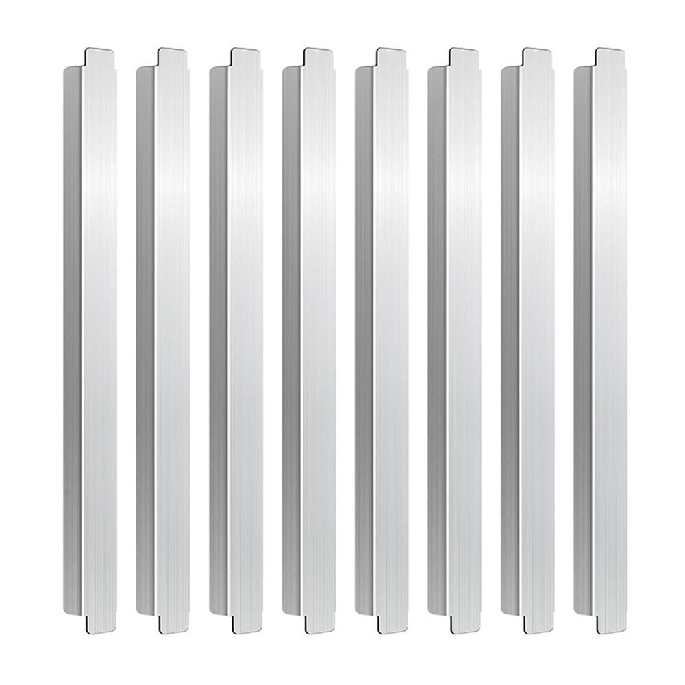 8-Pack 12.6 inch Steam Table Adapter Bars – Durable Divider Rods for Hotel Pan Configuration, Fits Full or Fractional Size Pans, Commercial Kitchen Use - Image 1
