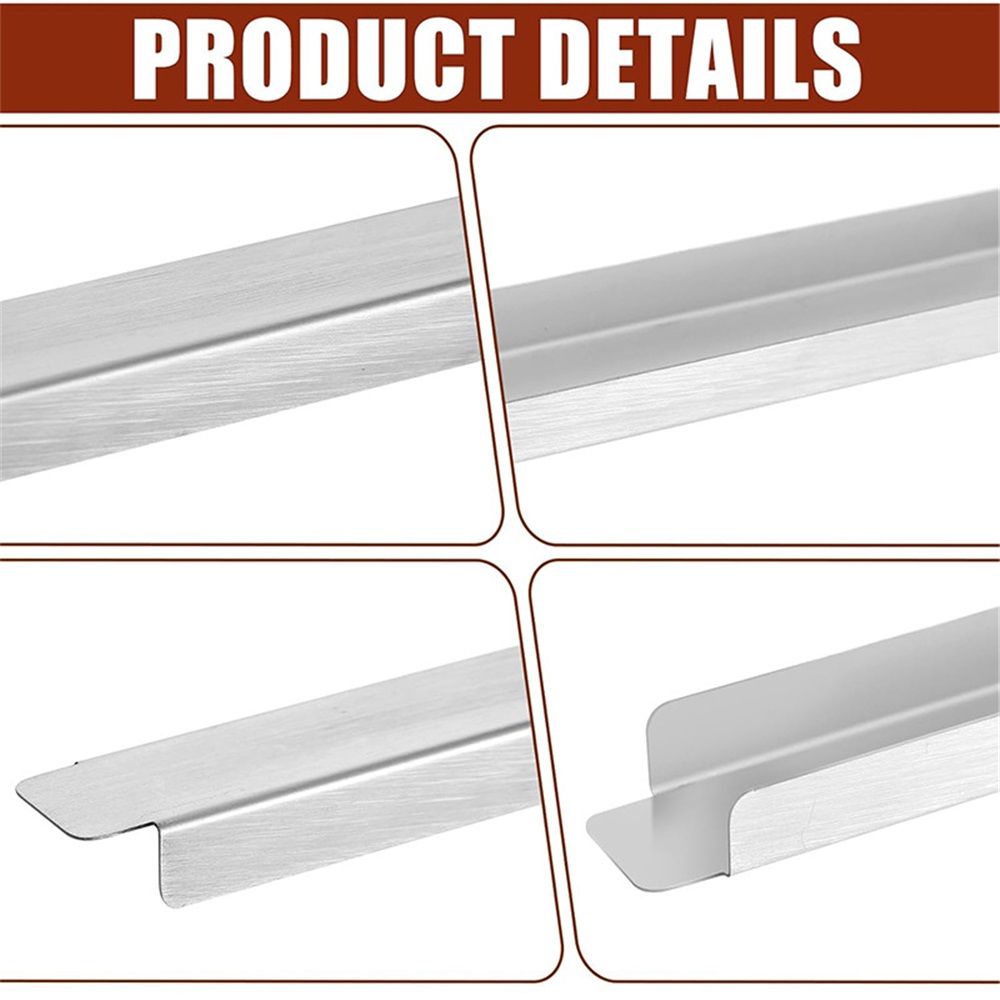 8-Pack 12.6 inch Steam Table Adapter Bars – Durable Divider Rods for Hotel Pan Configuration, Fits Full or Fractional Size Pans, Commercial Kitchen Use - Image 3