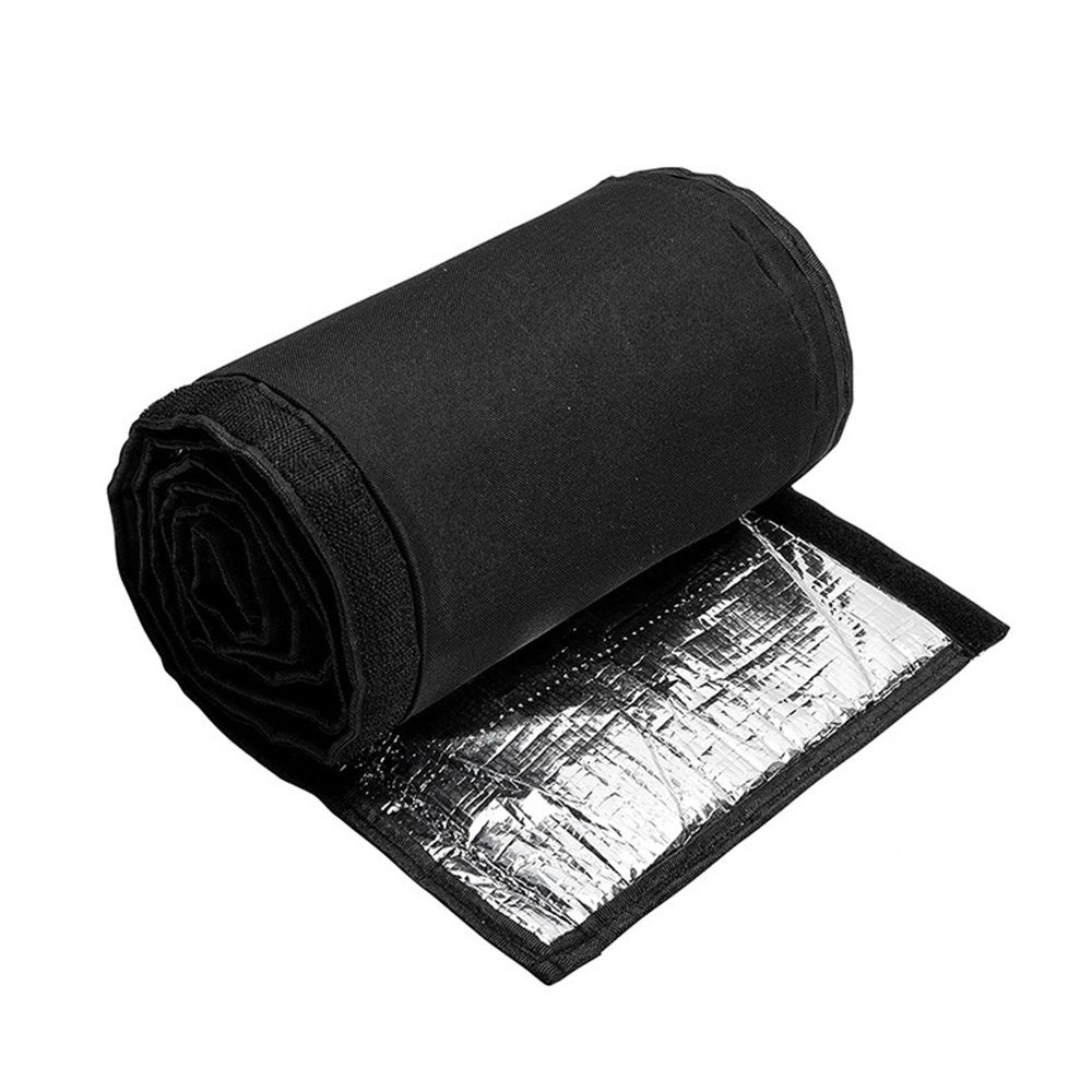 Copper Pipe Insulation Cover, 72''x10.2'' Outdoor Mini Split AC Heating System Line Foam Tube Protector Sleeve, Flexible Insulation Wrap for Central Air Conditioner and Heat Pump, Black 1PCS - Image 1