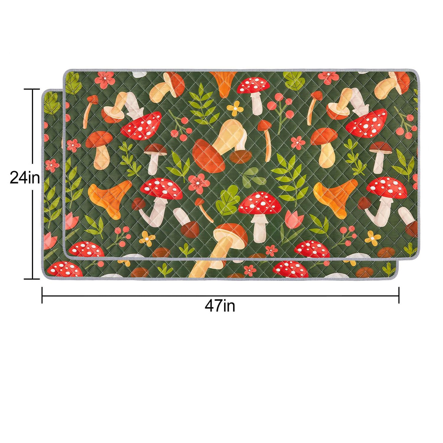 2 Pack Washable Guinea Pig Cage Liner, Reusable Guinea Pig Mat, Waterproof Super Absorbent Pee Pads for Small Animals（120*60cm） - Image 5