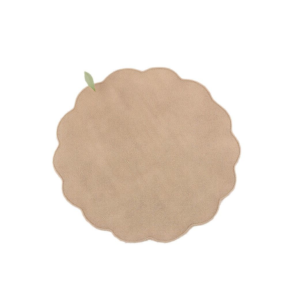 Round  Placemats Set of 12 Jute Rustic Place Mats for Dining Table Heat Resistant Natural Farmhouse Table Mats Decor (Wave Rim) - Image 5