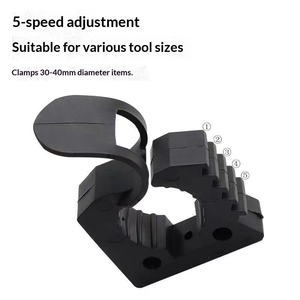 2Pcs Shovel Mount, Rubber Clamp Grip for 3-4cm Diameter Tools and Equipment Used on Off-road vehicle, Pickup Trucks, Utility Trailers - Image 4