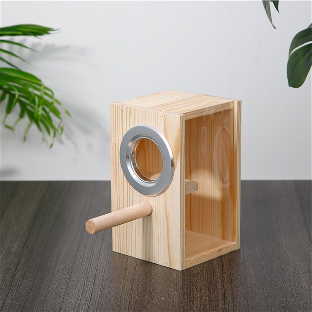 Parakeet Nest Box Budgie Nesting House Cockatiel Breeding Parrots Mating Box for Lovebirds Large and Medium-Sized Birds - Image 5