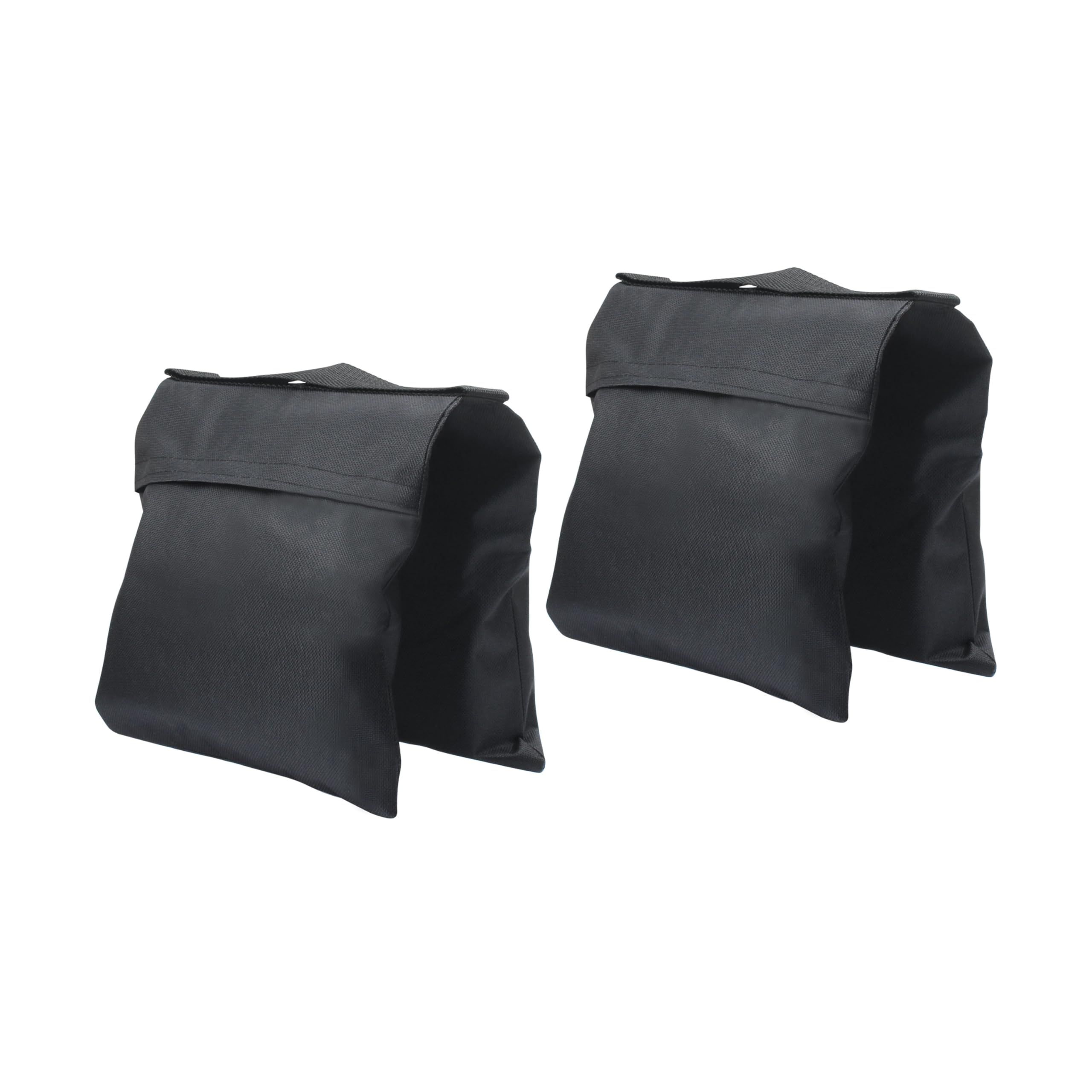 Photography stand weight bag, weight support device, used to prevent camping and travel -2 pieces (black) - Image 1