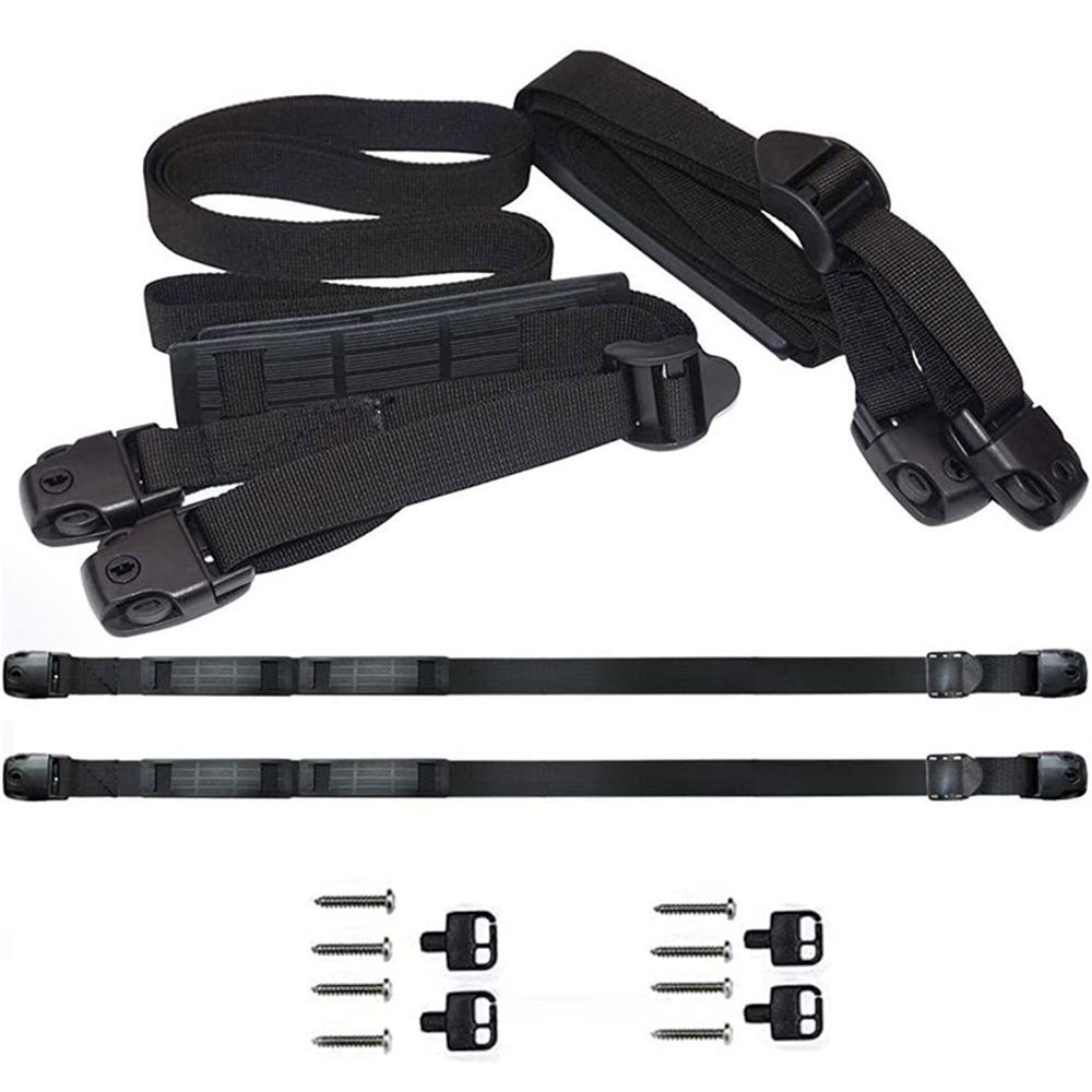 2 PCS Heavy Duty Hot Tub Cover Wind Straps FITS Most Locks Adjustable Length 67