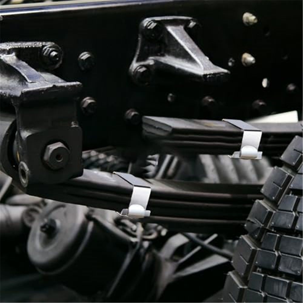 4 Pcs Stainless Steel 2.5” Wide Leaf Spring Clamp Kit, Leaf Spring Bend Repair Clip, Lock Leaf Spring Together for Vehicles Stabilizing Control. - Image 4