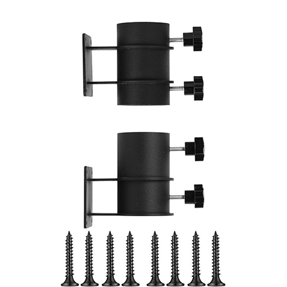 Deck Umbrella Mount Stainless Steel Patio Umbrella Holder, Umbrella Clamp Mount for Deck Railing Heavy Duty Outdoor Umbrella Clamp, Black 2pcs - Image 5