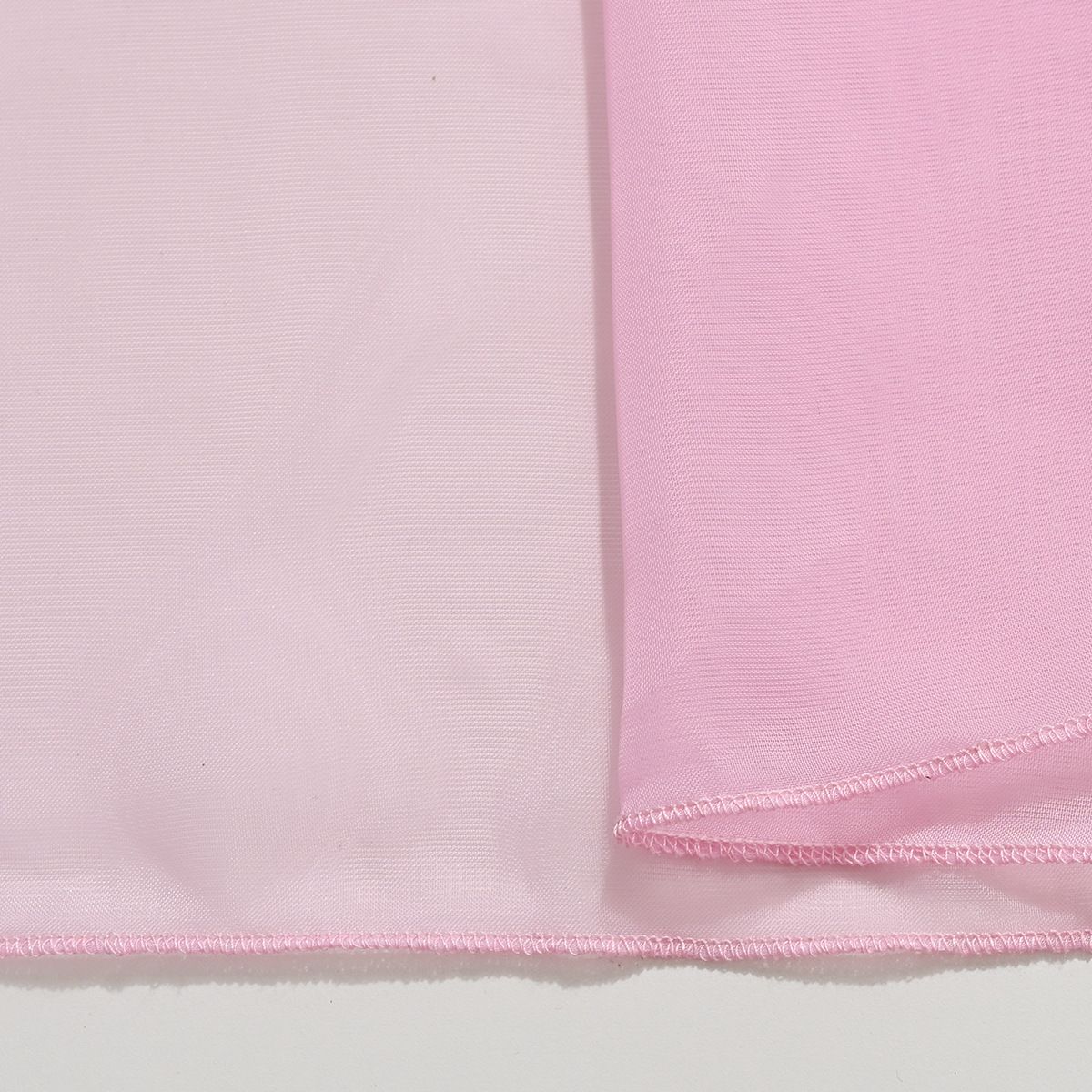 25 Pcs Organza Chair Sashes for Wedding Banquet Party Decoration Chair Bows Ties Chair Cover Bands Event Supplies - Light Pink - Image 2
