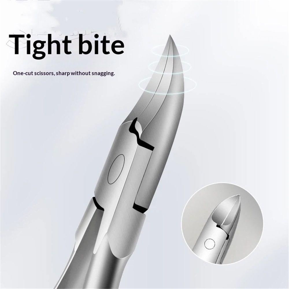 2 pack Professional Toenail Clipper for Thick or Ingrown Nails Surgical Grade Stainless Steel, Long Nail Clippers For Men Elderly - Image 3