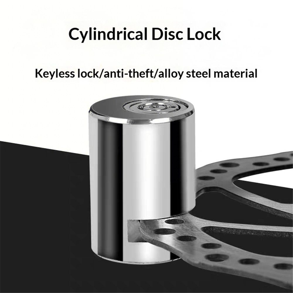 Disc Brake Lock, Heavy Duty Disc Brake Lock High Strength Anti-Theft Safety Disc Brake Lock with 2 Keys for Motorcycle Motorbike and Accessories - Image 2