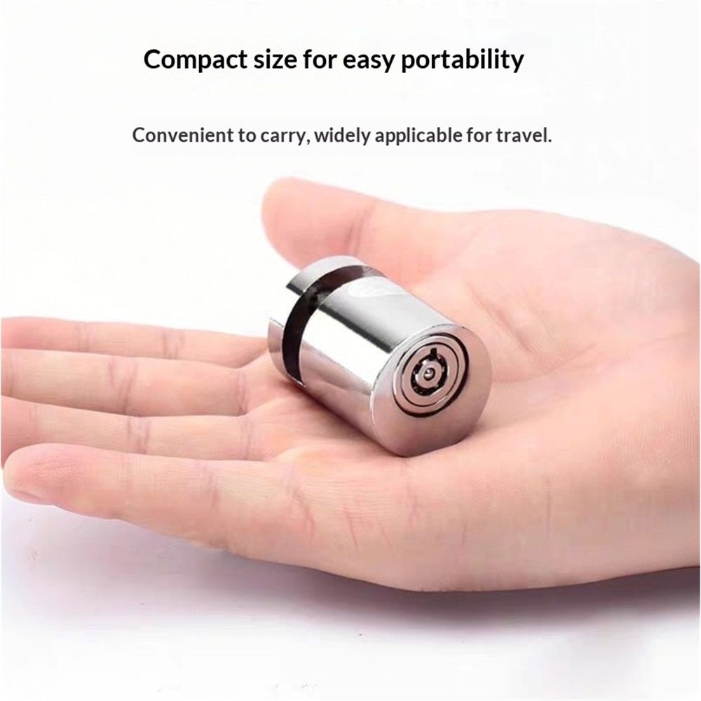 Disc Brake Lock, Heavy Duty Disc Brake Lock High Strength Anti-Theft Safety Disc Brake Lock with 2 Keys for Motorcycle Motorbike and Accessories - Image 3
