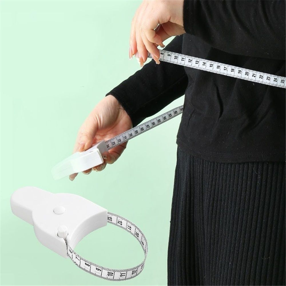 2 pack Retractable Tape Measure Tape Accurate 150cm / 60in Tape Measure Metric Body Tape, for Body: Waist, Hip, Bust, Arms, and More - Image 5