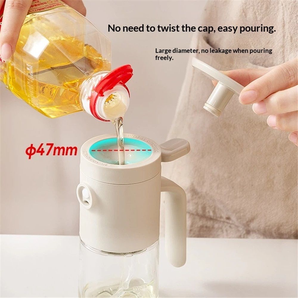 Glass Oil Sprayer Dispenser, Premium Olive Oil Dispenser Bottle for Kitchen, Food-grade Oil Spray Bottle for Cooking, Air Fryer, Frying, BBQ - Image 5