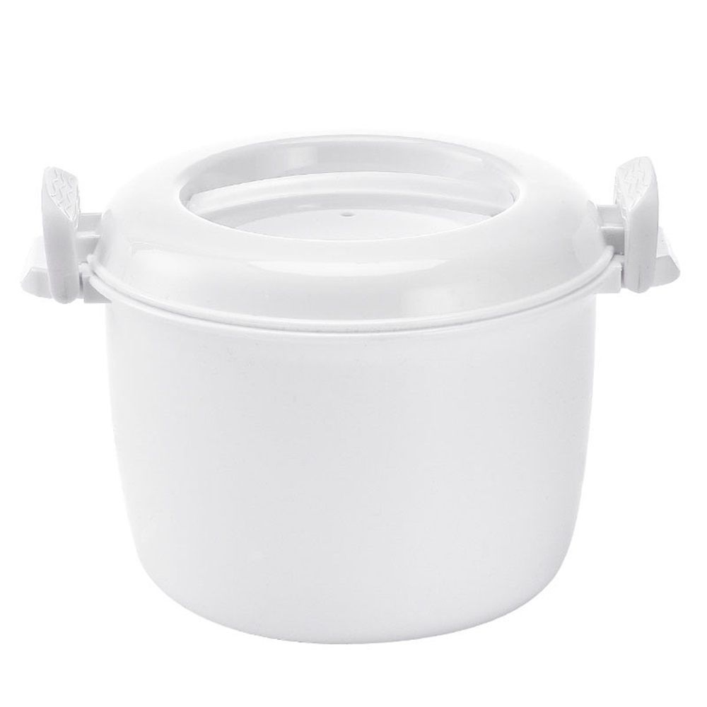 Microwave Rice Cooker - Non-Stick Microwave Steamer, 1.8L Container Perfect for Small Kitchens, Dorms, Singles & Quick Meals (1.8L) - Image 1