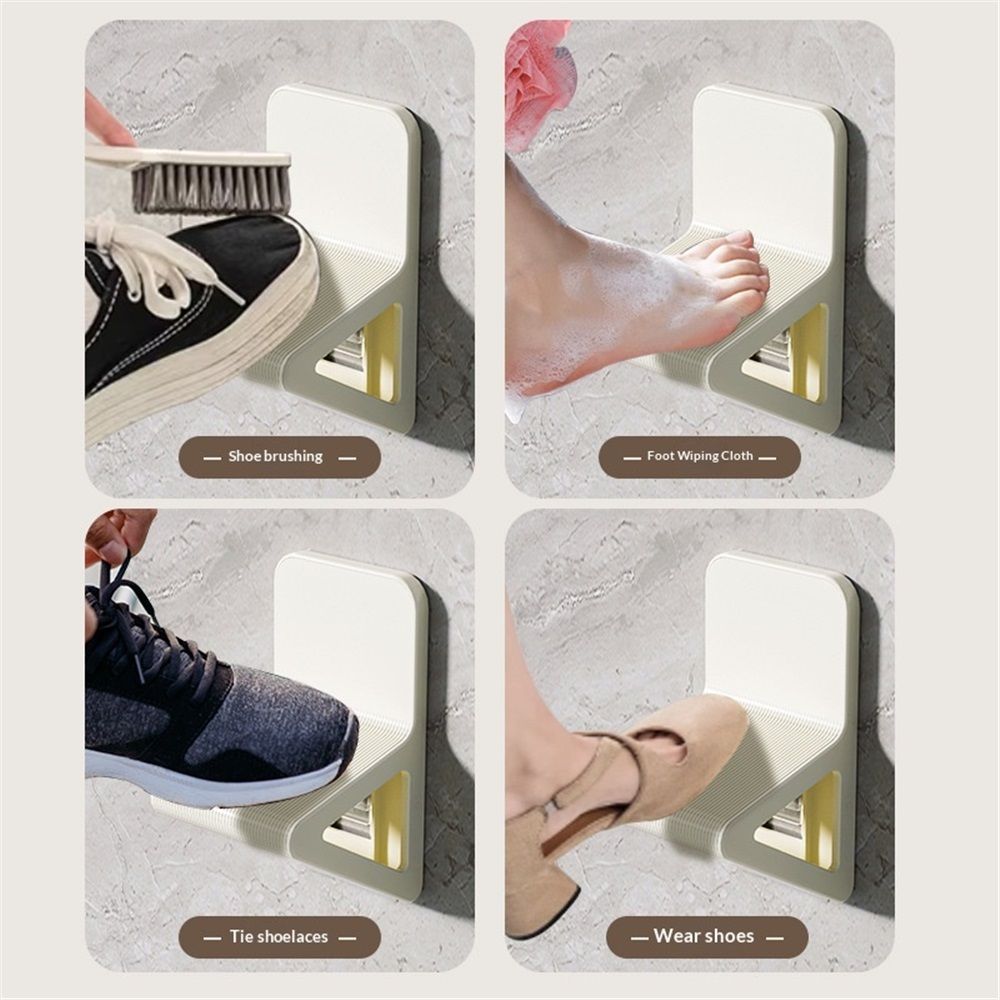 Foot Rest for Shaving Legs，Anti-Slip Shower Pedal with No Drilling Suction Cup for Pregnant Woman & Back Pain Sufferers- Reduce Body Strain & Bending Over - Image 5