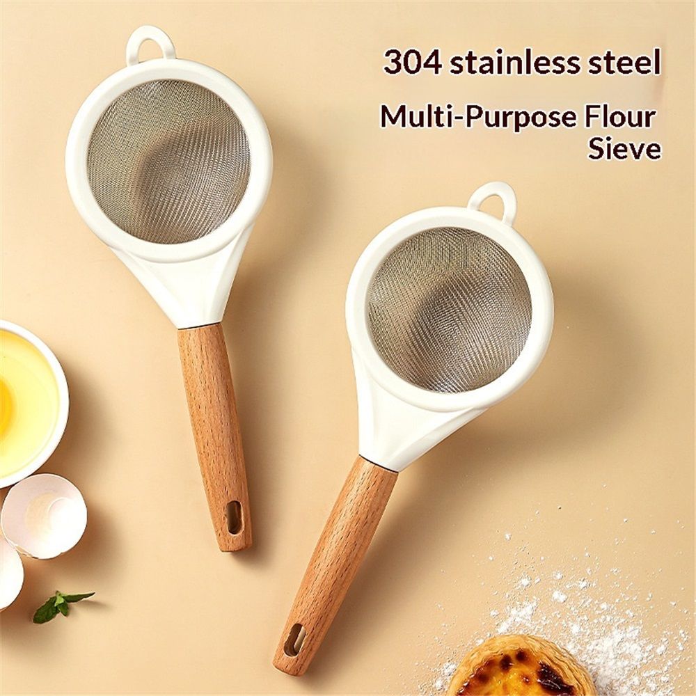 2 pack Matcha Sifter | Tea Strainer | Very Fine Mesh | Stainless Steel | Eliminate Clumps In Matcha Green Tea Powder - Image 2