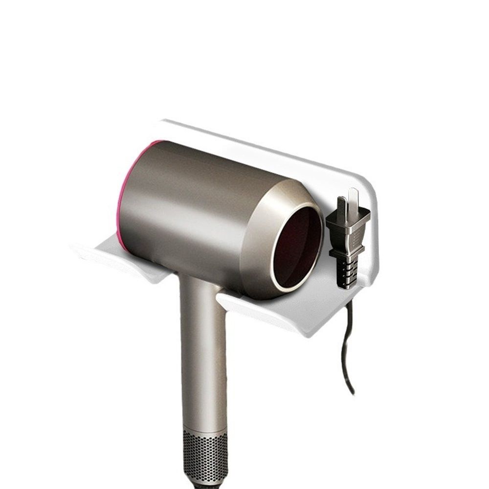 Hair Dryer Holder, Blow Dryer Holder Wall Mounted Compatible with Hair Dryer, Hair Dryer Organizer Dyson Hair Dryer Wall Mount - Image 2